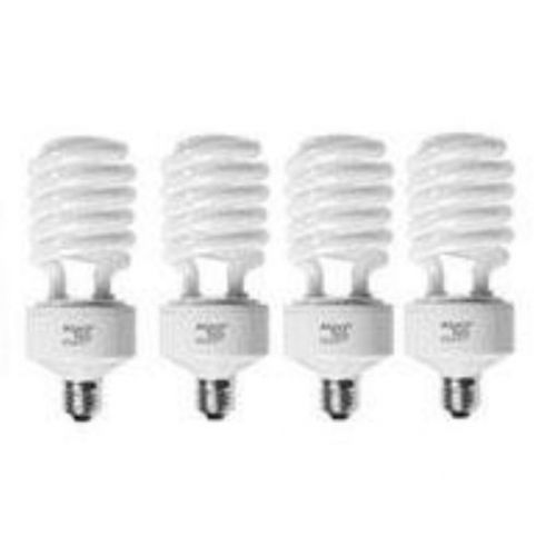 Full Spectrum Light Bulb - ALZO 45 watt Compact Fluorescent CFL - Pack of 4 - 55