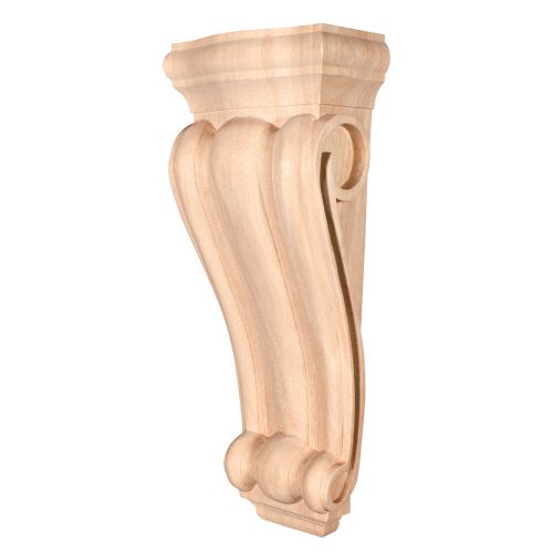 Medium- Smooth Profile Corbel -5-1/2&#034; x 3-1/2&#034; x 14&#034; - #CORN-4-RW