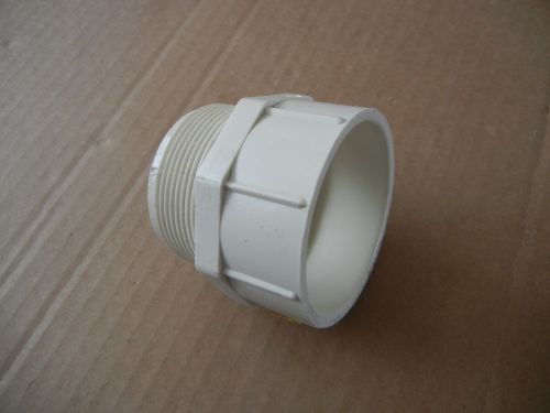 Pvc sch 40 male adapter 2&#034; nsf d2466 thread to glue for sale