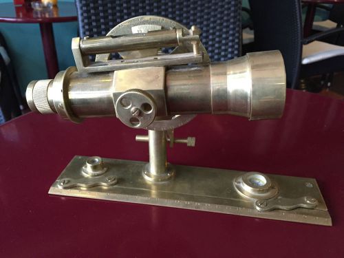 VINTAGE Very RARE Theodolite made of Brass called KIPREGEL