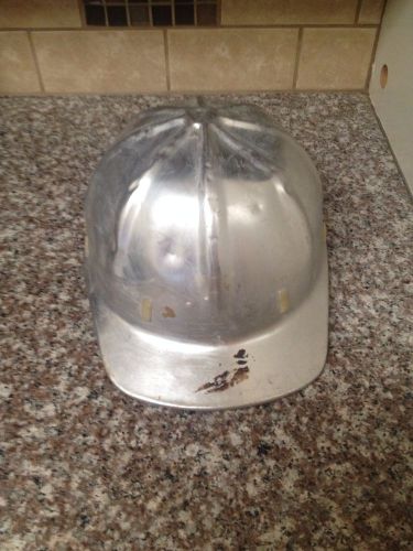 Aluminum Hard Hat Vintage Antique