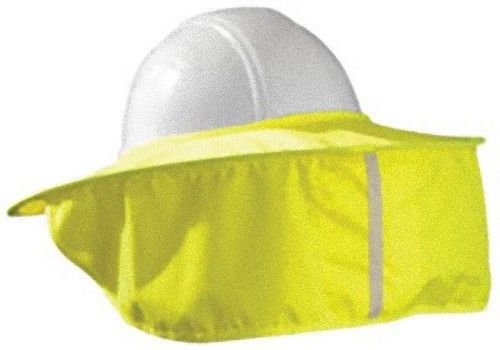 Occunomix stow away hardhat sunshields-HiViz Yellow w/ Reflective Stripe