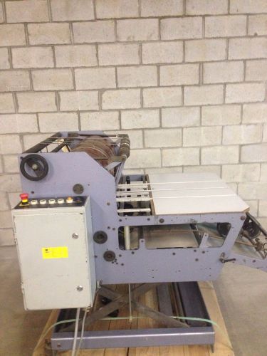 Stahl folder signature stacker