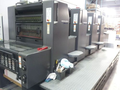 Printing Press   2007 Heidelberg PM 74-4P  Auto Plate