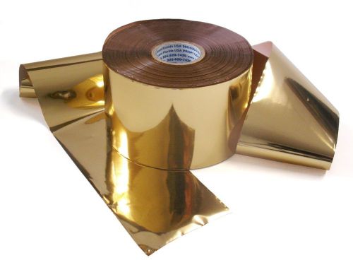 Hot Stamping Foil , 24&#034; x 1000&#039;, PROPI USA , 220 Gold 18. KT