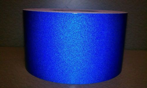 3.5&#034; X 50yd 3M 680 REFLECTIVE BLUE vinyl