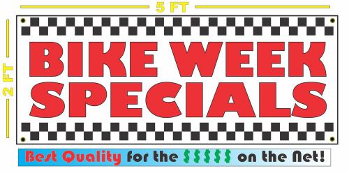 Bike week specials banner sign new adult club bar disco spring break motorcycle for sale