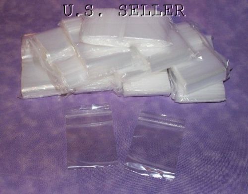 Self Locking 3x4 inch 2mil Plastic Storage Bags 1000 Qty