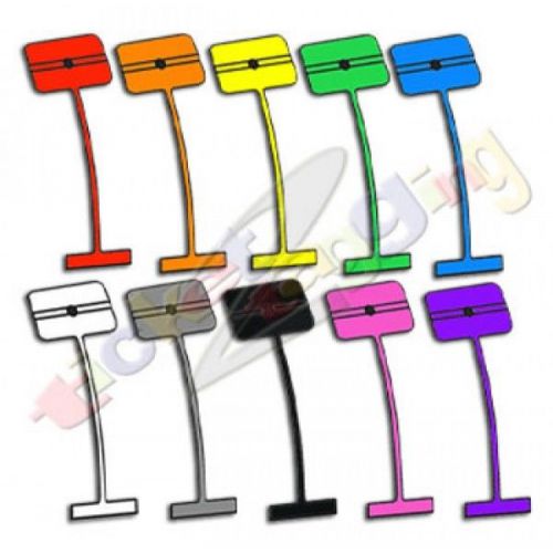 1,000 3&#034; regular standard barbs tag tagging gun fasteners high quality 10 colors for sale