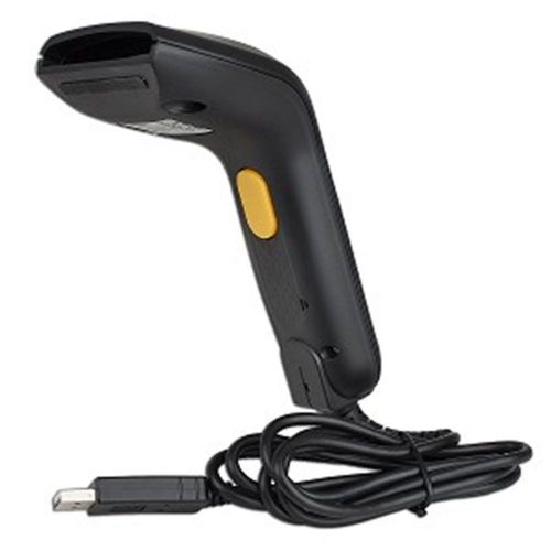 USB CCD Barcode Scanner Handheld Black