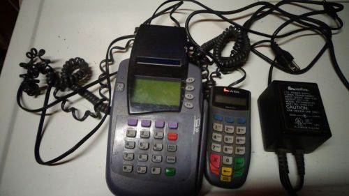 VERIFONE OMNI 3200SE W/VERIFONE PINPAD 1000SE &amp; VERIFONE POWER SUPPLY