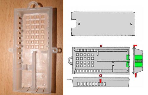 New Lot of 8 pics Shipping BEE Cage Queen Beekeeping Transportkafig rearing