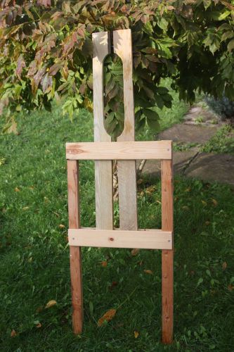 Clamp for a goat milking bench