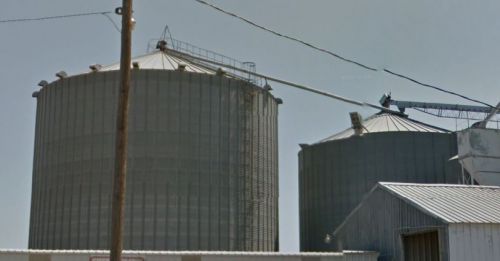 Used Chief grain bin disassembled