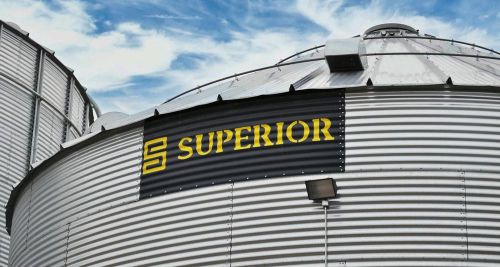 Superior grain bin 48 ft 10 ring 62,395 buschel for sale