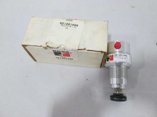 NEW ROSS 5212B1006 0-3.4BAR 17.2BAR 1/8 IN NPT PNEUMATIC REGULATOR D370951