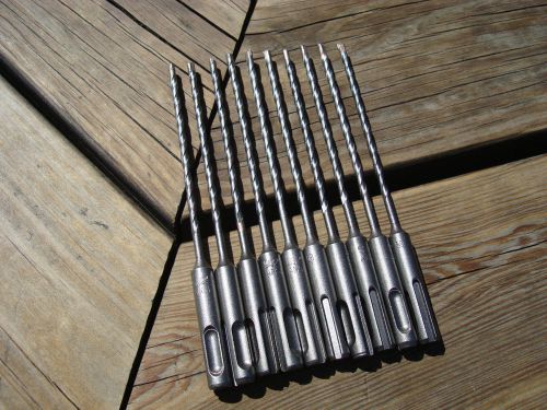 (10pcs)5/32&#034; X 6&#034;SDS-PLUS Drill Bit,Concrete,Masonry,Stone, Free Priority Mail