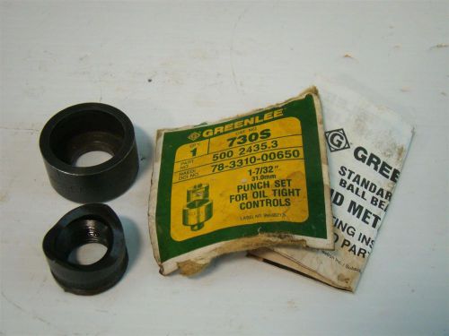 Greenlee 1&#034; Knockout Punch Set  500 2435.3 730S