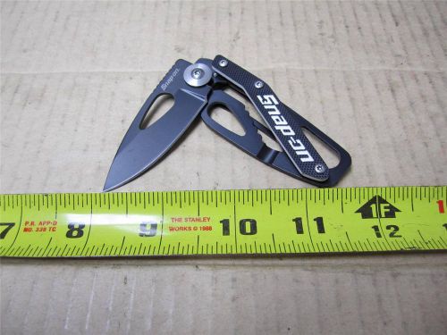 SNAP ON TOOLS 2&#034; BLADE FOLDING POCKET KNIFE W/ BELT CLIP NEW