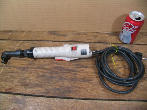 INGERSOLL-RAND Model ES100T2S3 Electric Screwdriver w/Rt.Angle Head+Adj.Torque