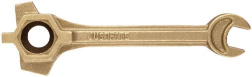 Justrite 08805 Brass Alloy Drum Bung Wrench