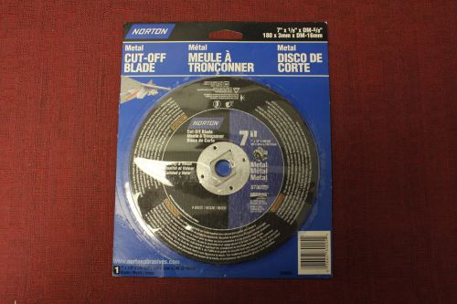 Norton 8730 7&#034; x 1/8&#034;xDM-5/8&#034; Metal Cut-Off Blade 89005 8730 Max RPM NEW