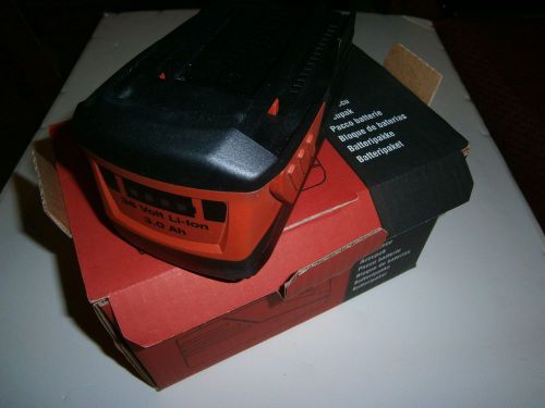 Hilti  36v Li-Ion 3.0 Ah battery new in box