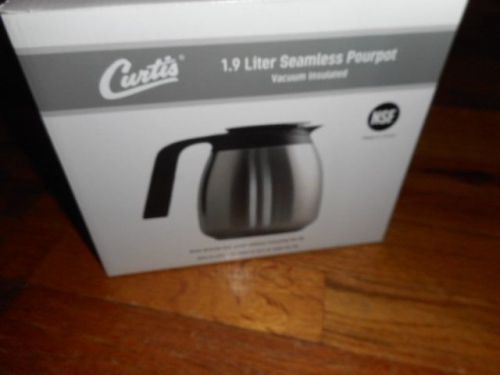 BRAND NEW CURTIS TFT64 1.9 LITER SEAMLESS POURPOT  LED LIGHT