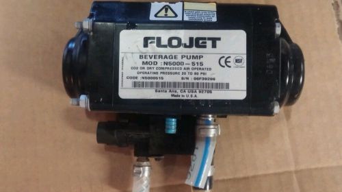 FLOJET, PUMP, Beverage Pump N5000 515 soda syrup CO2 USED N5000-515