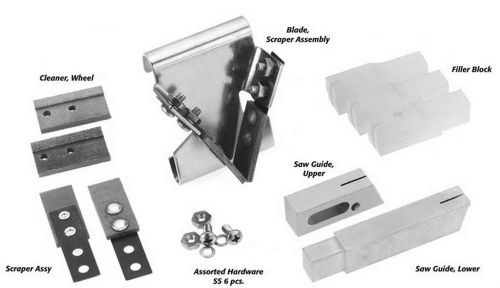 Hobart Meat Saw Repair Kit Fits Model 5700 (Saw Guides With Plugs)