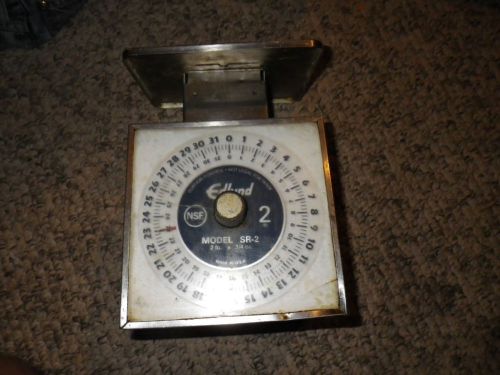 EDLUND 2 LB. X 1/4 OZ. PORTION CONTROL SCALE MODEL SR-2