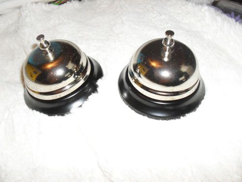 2X  Ring Service Call Bell Desk Kitchen Hotel Counter Reception Restaurant Bar