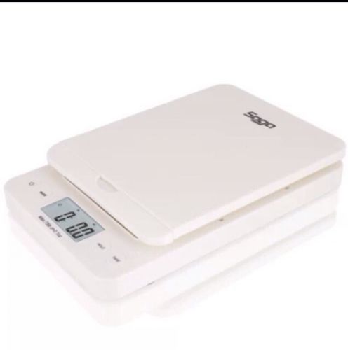 SAGA DIGITAL POSTAL SCALE 86LB X 0.1OZ SHIPPING SCALE WEIGHT POSTAGE W/USB-DC BM