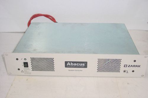 ZARAK / Abacus System Controller SW Version 4.0N5 Rack Mount P/N 82-01600