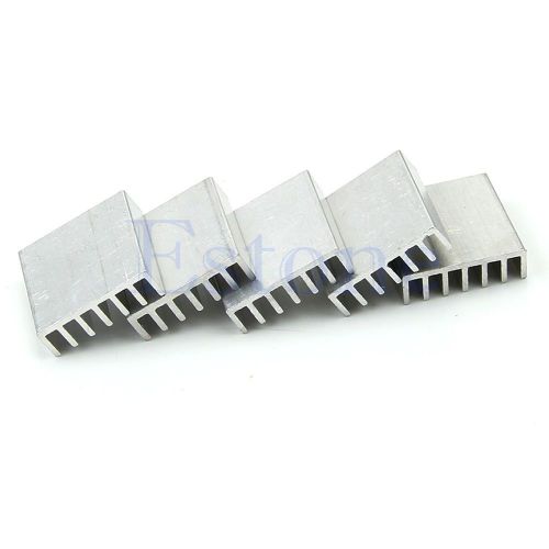 5pcs 20*20*6mm High Quality Aluminum DIY Heat Sink for LED Power Memory Chip IC
