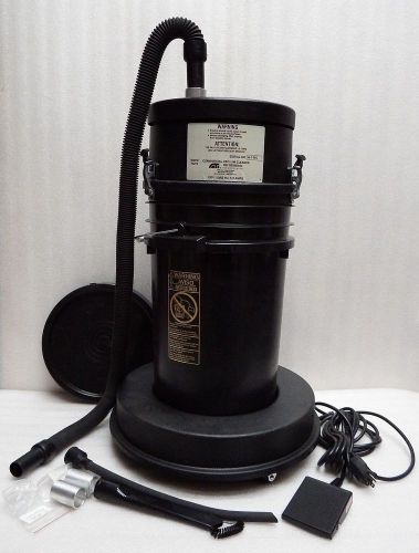 ATRIX   HCVAC7H-ESD  HEPA Portable Vacuum  7 GAL.  W/ On/Off Foot switch