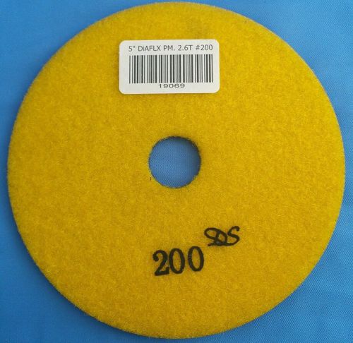 DS Diaflx Granite Diamond Polishing Wet Pad 5 inch Grit 200