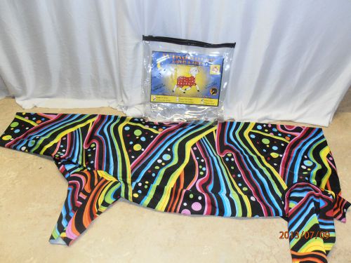 Sleazy Sleepwear Lamb a Jam Sheep Sheet Goat Blanket RAINBOW GALAXY Medium