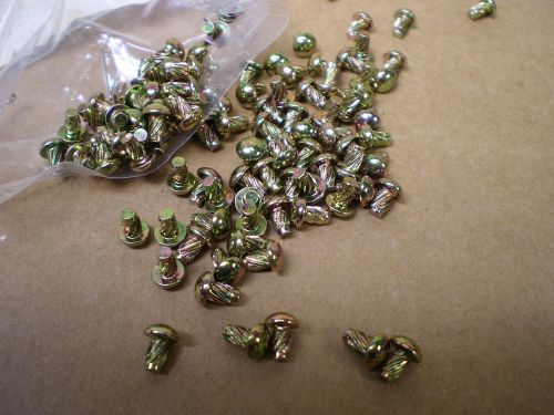 drive rivet screw 100 pieces plated military surplus 3/32 hole