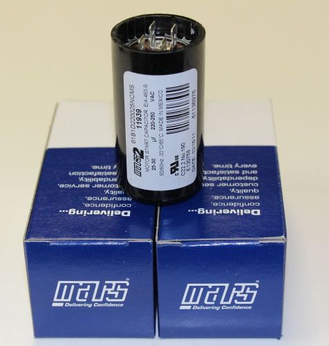 Motor START Capacitor 25-30 MFD 250/220V MARS 11939 UL NEW