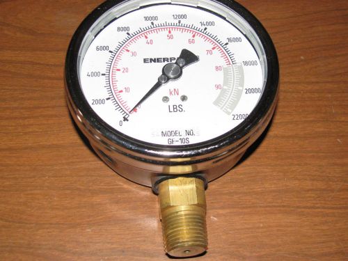 GF-10S Enerpac Gauge  0 - 20,000 psi  2&#034;  lower mount