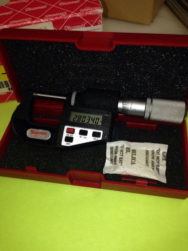 Starrett 1.00&#034; Digital Micrometer