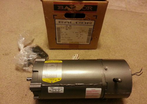 NEW Baldor #CC-77 3/4HP, 115/230 volt Electric Motor, with Brake