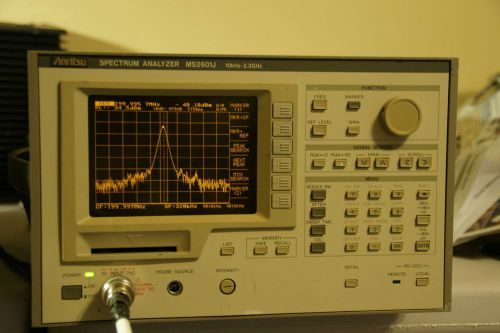 Anritsu  spectrum analyzer ms2601j with original paper service manual for sale