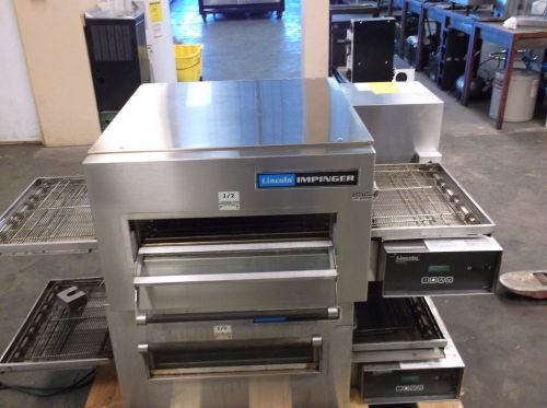 Lincoln impinger 1117-000-u gas conveyer pizza oven (1100 series, top unit) for sale