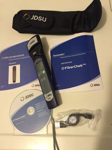 JDSU FI-60 LFI Optical Fiber Identifier w/ Integrated Power Meter FI VP 60 VP-60