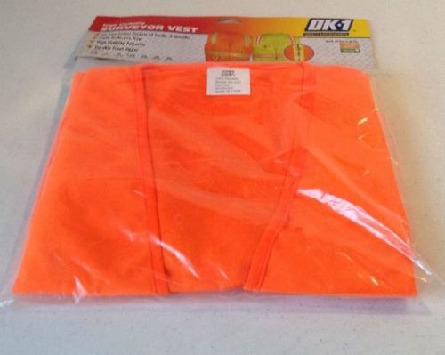 OK-1 HIGH VISIBILITY SURVEYOR&#039;S VEST CLASS 2XL OK5053302 (C38)