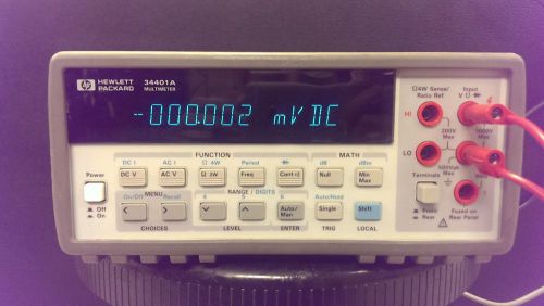 HP/Agilent 34401A 6.5 digital multimeter