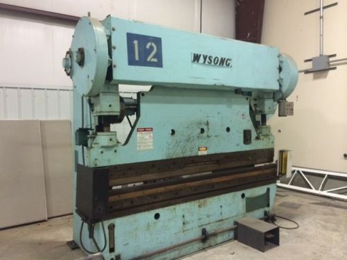 WYSONG MECHANICAL PRESS BRAKE  MODEL 150-8  10 FT