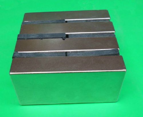 4pcs/lot N48 1&#034;*1/2&#034;*1/4&#034; Neodymium Permanent super strong Magnets rare earth